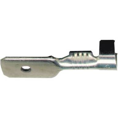 Laposérintkezős hüvely 2,8x0,8 mm sima Laposérintkezős hüvely 2,8x0,8 mm sima