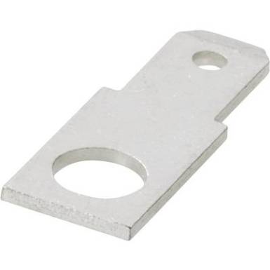 Dugaszoló csúszósaru, 6,3 mm / 0,8 mm 180° szigeteletlen, fémes Vogt Verbindungstechnik 3846.67 Dugaszoló csúszósaru, 6,3 mm / 0,8 mm 180° szigeteletlen, fémes Vogt Verbindungstechnik 3846.67