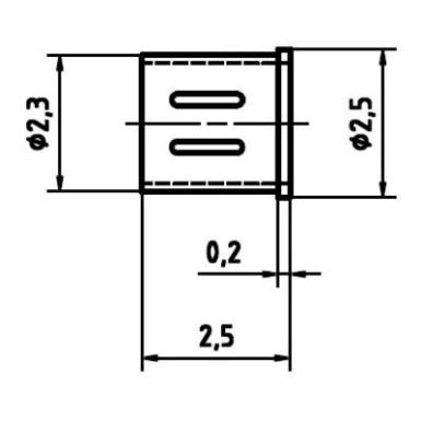 Mérőhegy, rugóérintkezős mérőtüske PTR H 5099-25 Mérőhegy, rugóérintkezős mérőtüske PTR H 5099-25