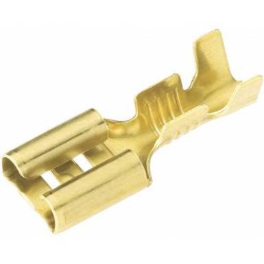 Lapos&eacute;rintkezős h&uuml;vely 4.8X0.8 sima Vogt Verbindungstechnik 3805.60