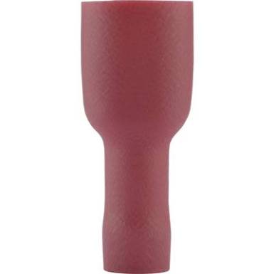 Cs&uacute;sz&oacute;sarus h&uuml;vely, 4,8 mm / 0,5 mm 180&deg;, teljesen szigetelt, piros Vogt Verbindungstechnik 396105S