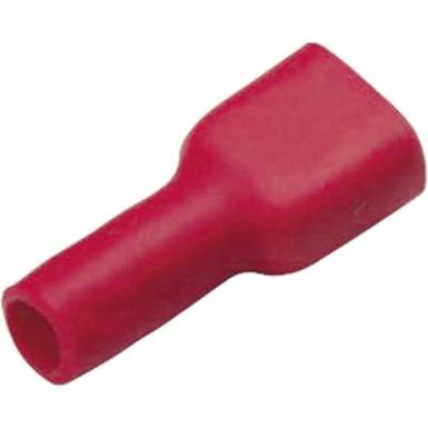 Csúszósarus hüvely, 2,8 mm / 0,5 mm 180°, teljesen szigetelt, piros Cimco 180241 Csúszósarus hüvely, 2,8 mm / 0,5 mm 180°, teljesen szigetelt, piros Cimco 180241