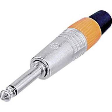 Jack dugó, 2 pólusú, 6.35MM NP 2 C Jack dugó, 2 pólusú, 6.35MM NP 2 C