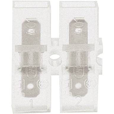 Csúszósarus hüvely, 4,8 mm / 0,5 mm 180° teljesen szigetelt piros Conrad 93014c533 50 db Csúszósarus hüvely, 4,8 mm / 0,5 mm 180° teljesen szigetelt piros Conrad 93014c533 50 db