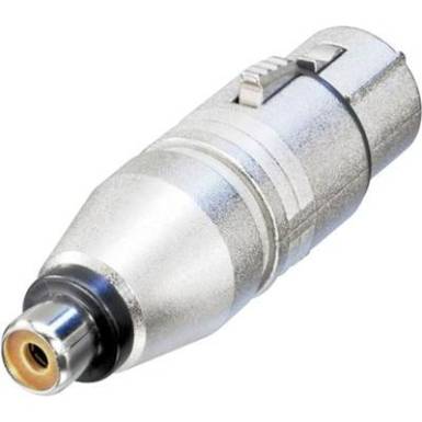 XLR adapter XLR alj - RCA alj, Neutrik NA2FPMF, 1 db XLR adapter XLR alj - RCA alj, Neutrik NA2FPMF, 1 db