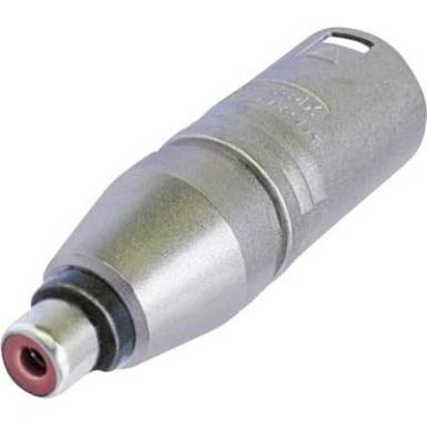 XLR adapter XLR dug&oacute; - RCA alj, Neutrik NA2MPMF, 1 db