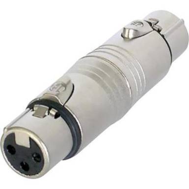 XLR adapter XLR alj - XLR alj Neutrik NA3FF, 1 db XLR adapter XLR alj - XLR alj Neutrik NA3FF, 1 db