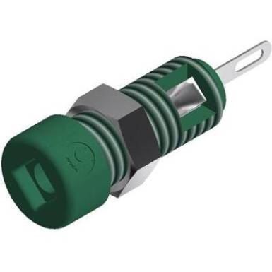 Banánhüvely 2mm/6A zöld Banánhüvely 2mm/6A zöld