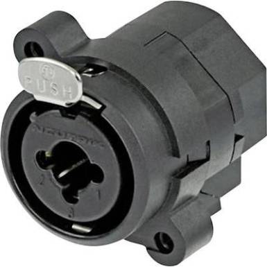 Neutrik combo XLR/Jack beépíthető alj, 10 pól., NCJ 9 FIS Neutrik combo XLR/Jack beépíthető alj, 10 pól., NCJ 9 FIS