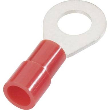 Gyűrűs kábelsaru 2.5 mm² 4 mm² M4 Részlegesen szigetelt Fekete Conrad 93014c549 50 db Gyűrűs kábelsaru 2.5 mm² 4 mm² M4 Részlegesen szigetelt Fekete Conrad 93014c549 50 db