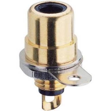 Beépített RCA csatlakozó, fekete BTO 1 V Beépített RCA csatlakozó, fekete BTO 1 V