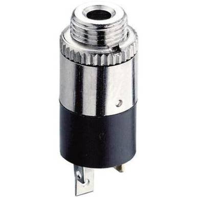 Jack alj beépíthető, 2,5 mm 3 pólusú KLB 13 Jack alj beépíthető, 2,5 mm 3 pólusú KLB 13