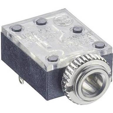 Jack alj, beépíthető 3,5mm 3 pólusú 1503 09 Jack alj, beépíthető 3,5mm 3 pólusú 1503 09