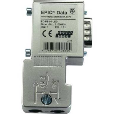 D-SUB profibusz csatlakozó, ED-PB-90-LED D-SUB profibusz csatlakozó, ED-PB-90-LED
