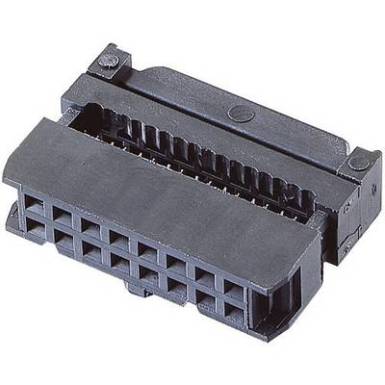 Póluscsatlakozó, raszter: 2,54 mm, pólusszám: 2 x 13, BKL Electronic 10120115 Póluscsatlakozó, raszter: 2,54 mm, pólusszám: 2 x 13, BKL Electronic 10120115