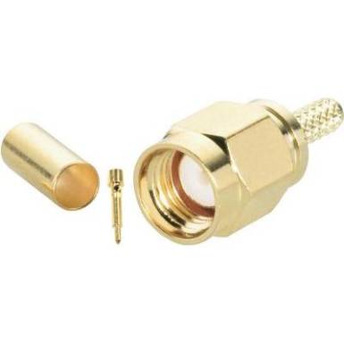 BKL Electronic SMA dugó, krimpelhető, 50 Ω BKL Electronic SMA dugó, krimpelhető, 50 Ω