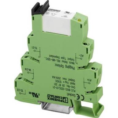 PLC interfész 2 váltó 6 A, Phoenix Contact PLC-RSC-24DC/21-21 PLC interfész 2 váltó 6 A, Phoenix Contact PLC-RSC-24DC/21-21