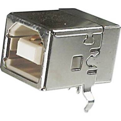 Csatlakozó alj, USB B Csatlakozó alj, USB B