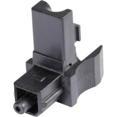 Toslink csatlakozó dugó, egyenes pólusszám: 1 fekete Hicon POF-TOS 1 db Toslink csatlakozó dugó, egyenes pólusszám: 1 fekete Hicon POF-TOS 1 db