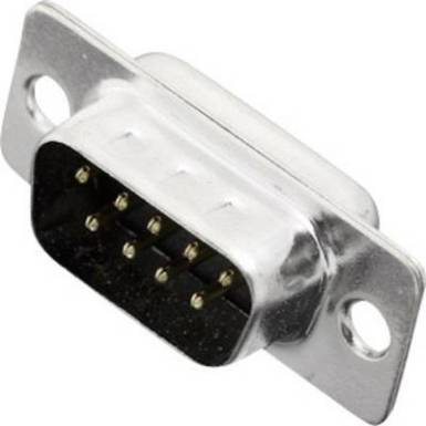 D-SUB tűs kapocsl&eacute;c 180 &deg; p&oacute;lussz&aacute;m: 9 MH Connectors MHDB09-SP 1 db