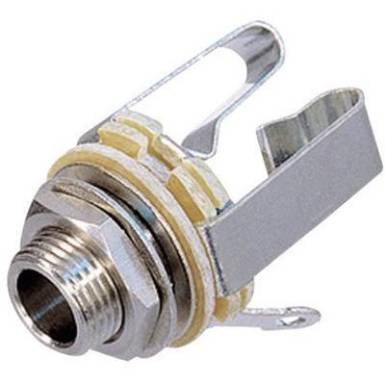 Rean előlapra szerelhető 6,35 mm sztereo jack aljzat, NYS 230 Rean előlapra szerelhető 6,35 mm sztereo jack aljzat, NYS 230