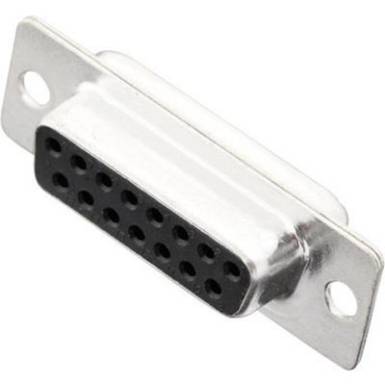 D-SUB hüvelyes kapocsléc 180 ° pólusszám: 15 MH Connectors MHDM15-SS 1 db D-SUB hüvelyes kapocsléc 180 ° pólusszám: 15 MH Connectors MHDM15-SS 1 db