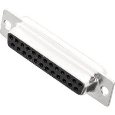 D-SUB hüvelyes kapocsléc 180 ° pólusszám: 25 MH Connectors MHDM25-SS 1 db D-SUB hüvelyes kapocsléc 180 ° pólusszám: 25 MH Connectors MHDM25-SS 1 db
