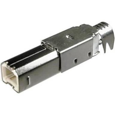 Lengő USB B csatlakozódugó BKL Electronic A-USBPB-N Lengő USB B csatlakozódugó BKL Electronic A-USBPB-N