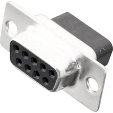D-SUB h&uuml;velyes kapocsl&eacute;c 180 &deg; p&oacute;lussz&aacute;m: 9 MH Connectors MHDBC09-SS 1 db