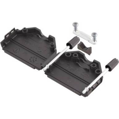 D-SUB doboz pólusszám: 25 műanyag 180 ° Fekete MH Connectors MHDPPK25-BK-K 1 db D-SUB doboz pólusszám: 25 műanyag 180 ° Fekete MH Connectors MHDPPK25-BK-K 1 db