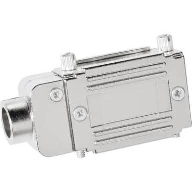 D-SUB adapterdoboz p&oacute;lussz&aacute;m: 15 műanyag, f&eacute;mes,90 &deg; Ez&uuml;st Provertha 77152M 1 db