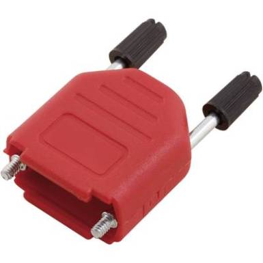 D-SUB doboz p&oacute;lussz&aacute;m: 15 műanyag 180 &deg; Piros MH Connectors MHDPPK15-R-K 1 db
