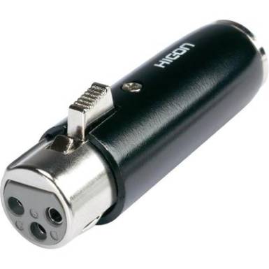 XLR adapter XLR alj - Mini XLR dugó HiconHI-X3MX3-FM, 1 db XLR adapter XLR alj - Mini XLR dugó HiconHI-X3MX3-FM, 1 db