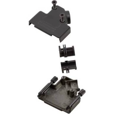 D-SUB doboz pólusszám: 25 fém 45 ° Fekete MH Connectors MHD45ZK-25-BK-K 1 db D-SUB doboz pólusszám: 25 fém 45 ° Fekete MH Connectors MHD45ZK-25-BK-K 1 db