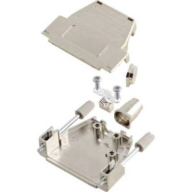 D-SUB doboz pólusszám: 15 180 °, 45 ° Ezüst MH Connectors MHDSSK-M-15-L-K 1 db D-SUB doboz pólusszám: 15 180 °, 45 ° Ezüst MH Connectors MHDSSK-M-15-L-K 1 db