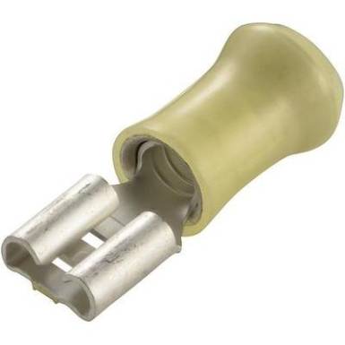 PG LAPOS ÉRINTKEZŐ HÜVELY,6,3 X 0,8,Sárga PG LAPOS ÉRINTKEZŐ HÜVELY,6,3 X 0,8,Sárga