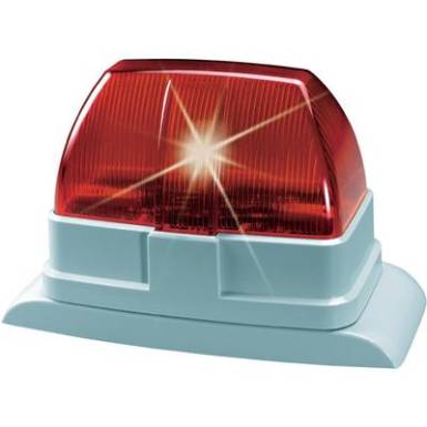ABUS kültéri stroboszkóp villogó piros, 12V/DC, 70 villogás/perc ABUS kültéri stroboszkóp villogó piros, 12V/DC, 70 villogás/perc