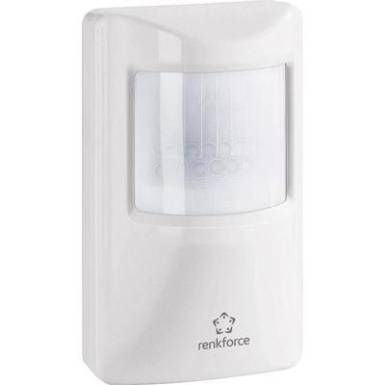 Conrad NC/NO kettős mozg&aacute;s&eacute;rz&eacute;kelő, dupla PIR szenzor, 12V/DC 85&deg; 12m-ig