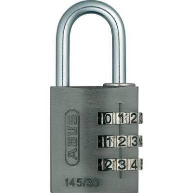 ABUS alu számkódos lakat, titánium, 145/30, ABVS46622 ABUS alu számkódos lakat, titánium, 145/30, ABVS46622
