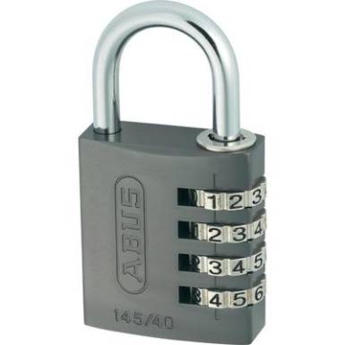 ABUS alu számkódos lakat, titán, 145/40, ABVS48806 ABUS alu számkódos lakat, titán, 145/40, ABVS48806