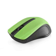 Modecom MC-WM9 Wireless Black/Green Optikai,Cordless,USB,Black/Green,1200DPI