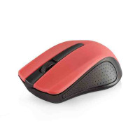 Modecom MC-WM9 Wireless Black/Red Optikai,Cordless,USB,Black/Red,1200DPI