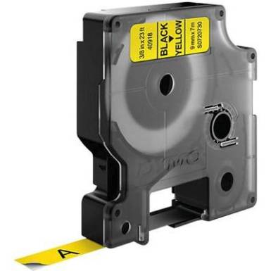 DYMO feliratozószalag D1, 9mm, sárga/fekete, S0720730 DYMO feliratozószalag D1, 9mm, sárga/fekete, S0720730