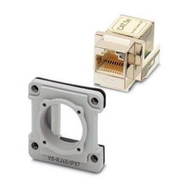 Panel mounting frame set VS-08-A-RJ45/MOD-1-IP67-SET-BU 1689488 Phoenix Contact Panel mounting frame set VS-08-A-RJ45/MOD-1-IP67-SET-BU 1689488 Phoenix Contact