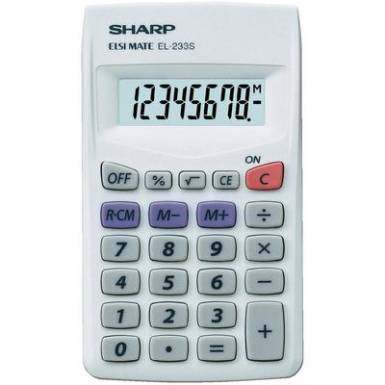 Zsebsz&aacute;mol&oacute;g&eacute;p, EL-233 S Sharp EL233S
