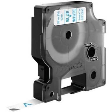 DYMO feliratoz&oacute;szalag D1, 9mm, feh&eacute;r/k&eacute;k, S0720690