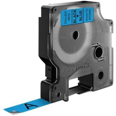 DYMO feliratozószalag D1, 12mm, kék/fekete, S0720560 DYMO feliratozószalag D1, 12mm, kék/fekete, S0720560
