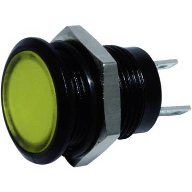 LED-es jelzőlámpa Sárga 24 V/DC Signal Construct SKED12114 LED-es jelzőlámpa Sárga 24 V/DC Signal Construct SKED12114