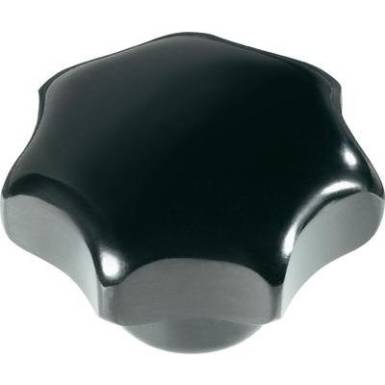 TOOLCRAFT Csillag fogantyú M5 Fogantyú: műanyag, fekete, MS hüvely 10 db TOOLCRAFT Csillag fogantyú M5 Fogantyú: műanyag, fekete, MS hüvely 10 db