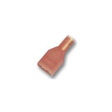 Laposérintkezős dugó, 6,3 mm / 0,8 mm 180°, teljesen szigetelt, piros TE Connectivity 2-520103-2 Laposérintkezős dugó, 6,3 mm / 0,8 mm 180°, teljesen szigetelt, piros TE Connectivity 2-520103-2
